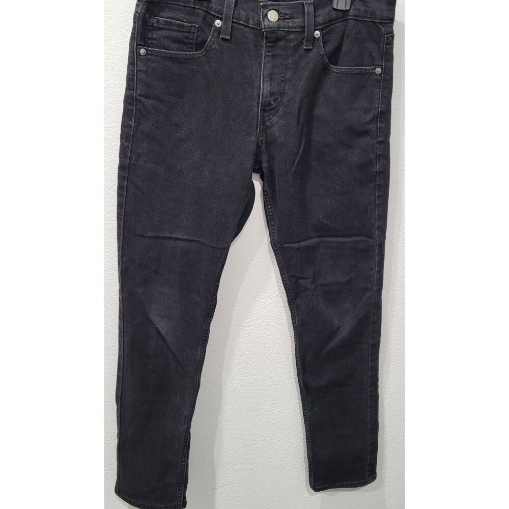 Men's Levi Strauss Signature Black Slim Fit Jeans Size 30 x 30